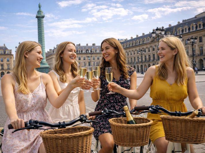 Balade en vélo électrique privée à Paris
